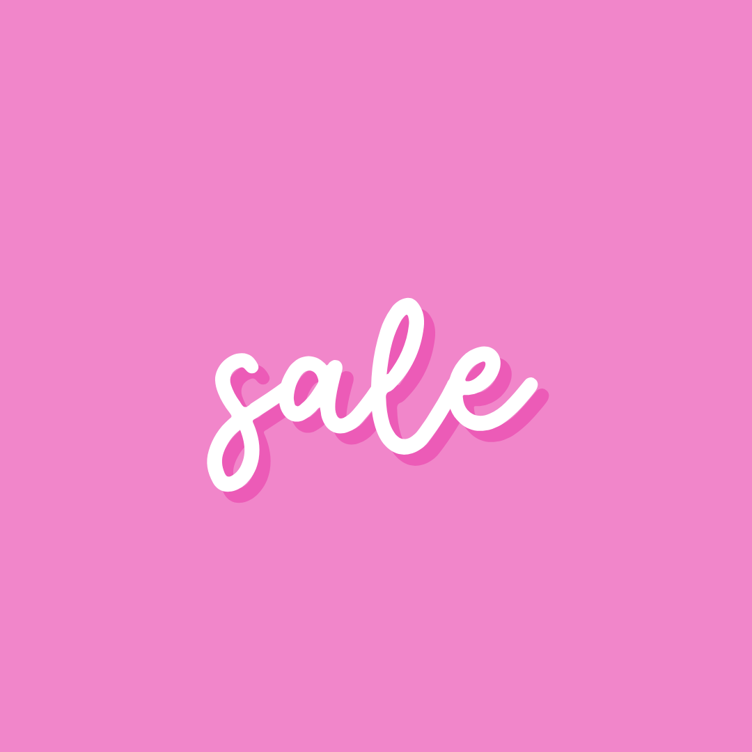Sale - Special offers and reduced prices on our glitters & supplies